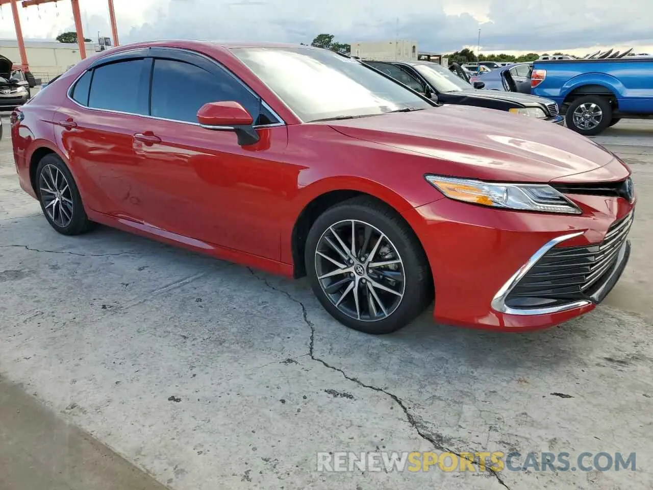 4 Photograph of a damaged car 4T1F31AK3RU072058 TOYOTA CAMRY 2024