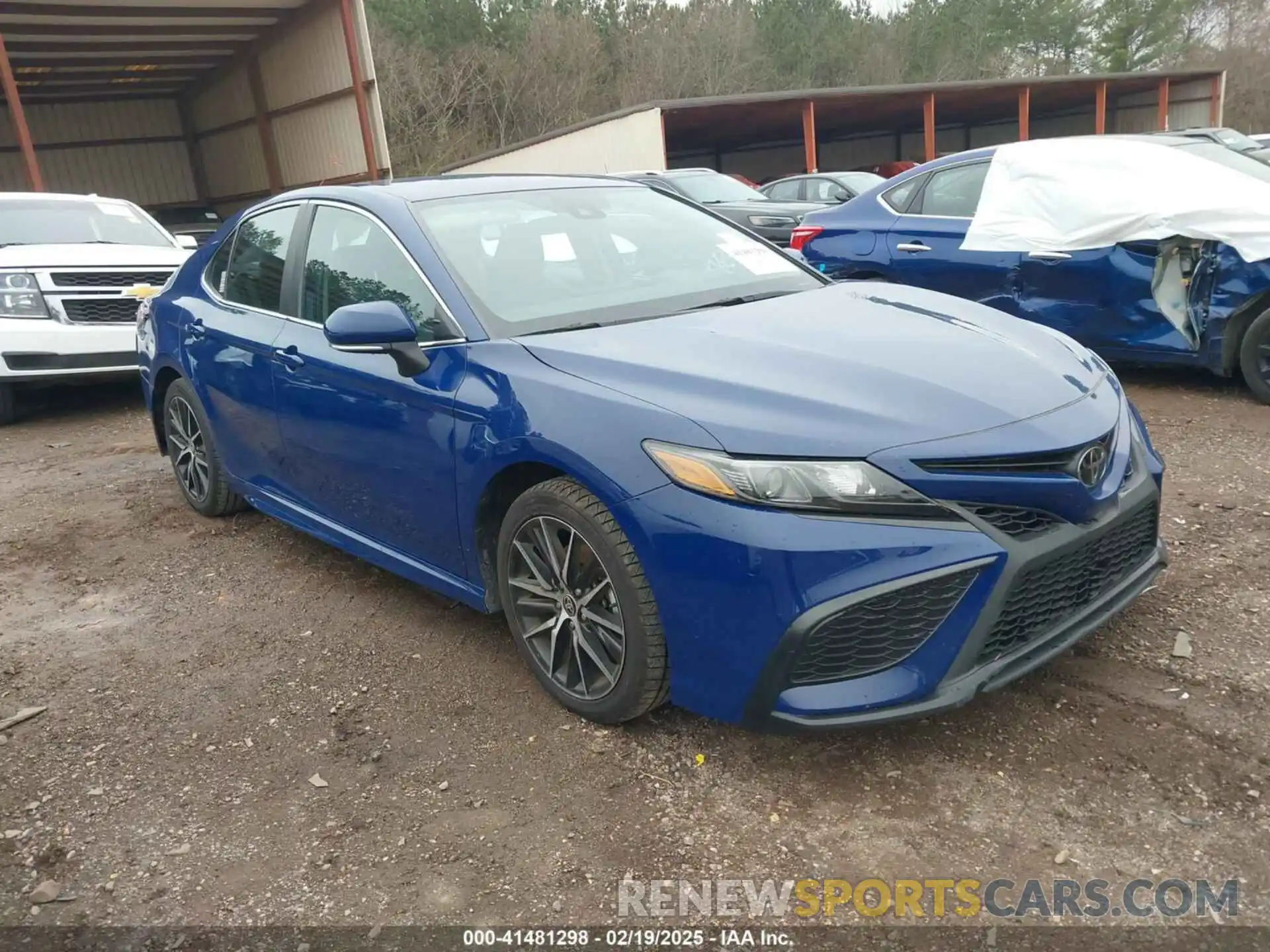 1 Photograph of a damaged car 4T1G11AK0RU203215 TOYOTA CAMRY 2024