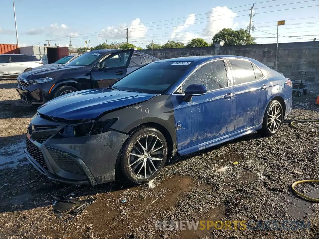 1 Photograph of a damaged car 4T1G11AK0RU209676 TOYOTA CAMRY 2024