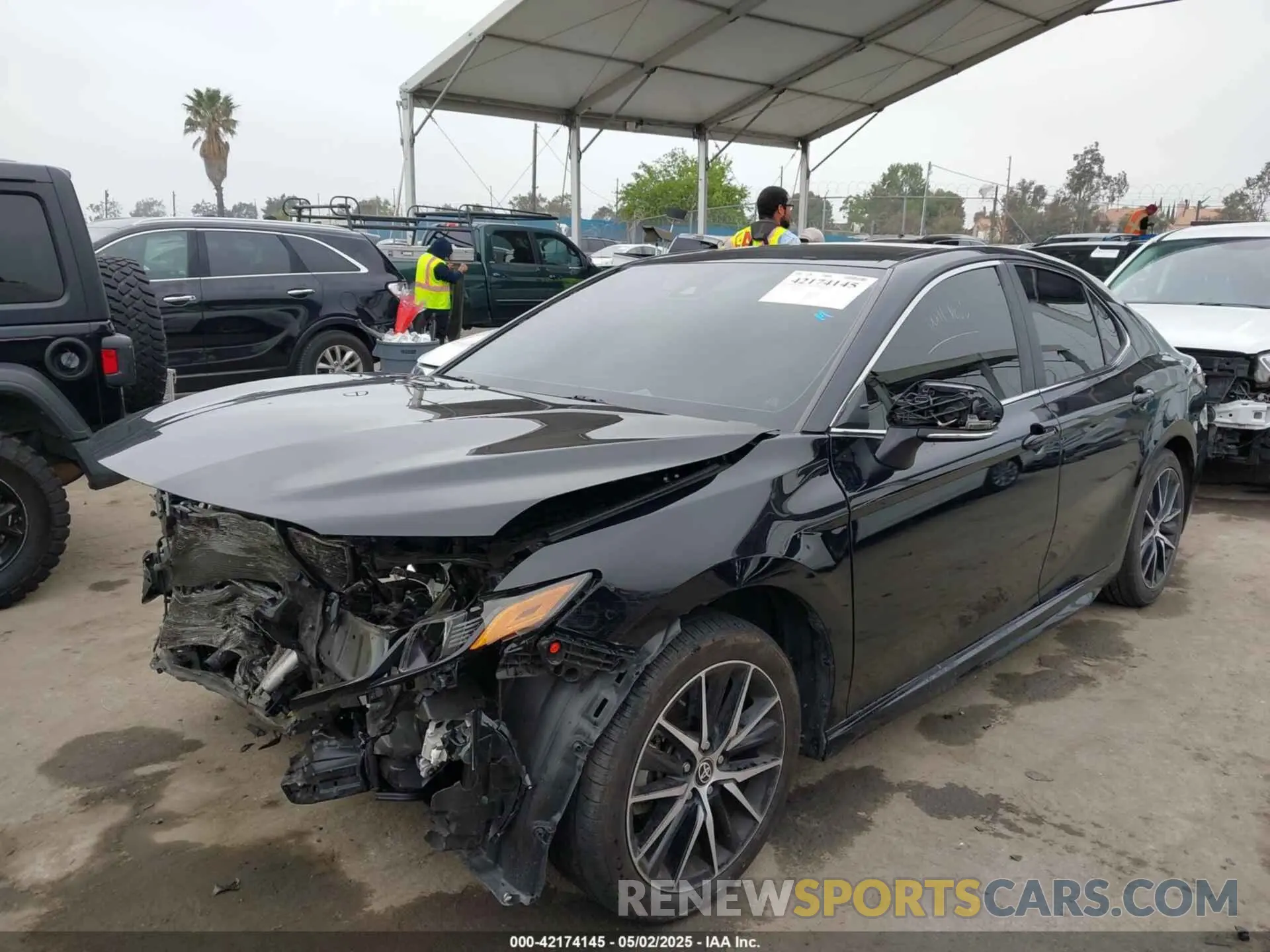 2 Photograph of a damaged car 4T1G11AK0RU847846 TOYOTA CAMRY 2024