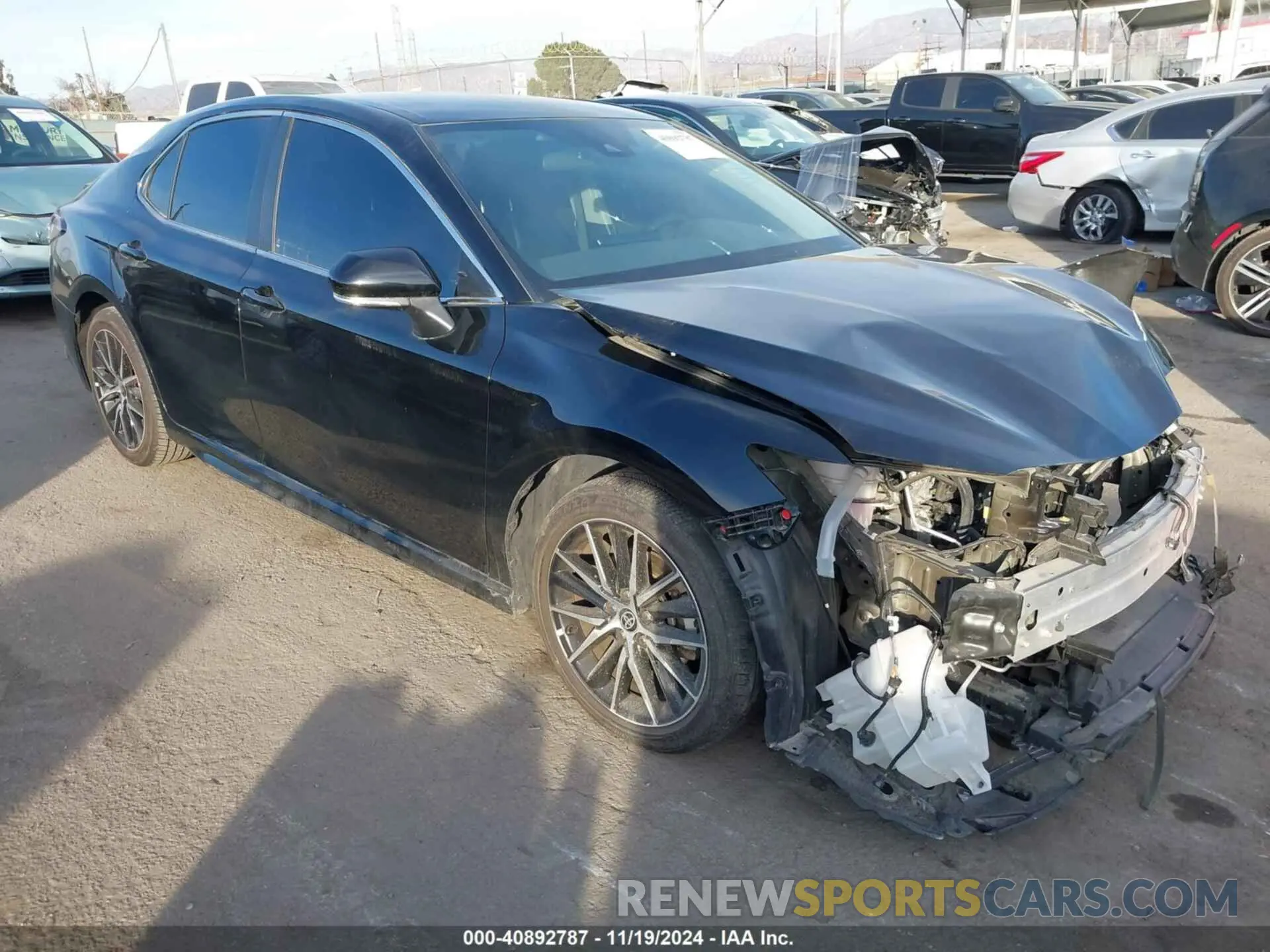 1 Photograph of a damaged car 4T1G11AK1RU189261 TOYOTA CAMRY 2024