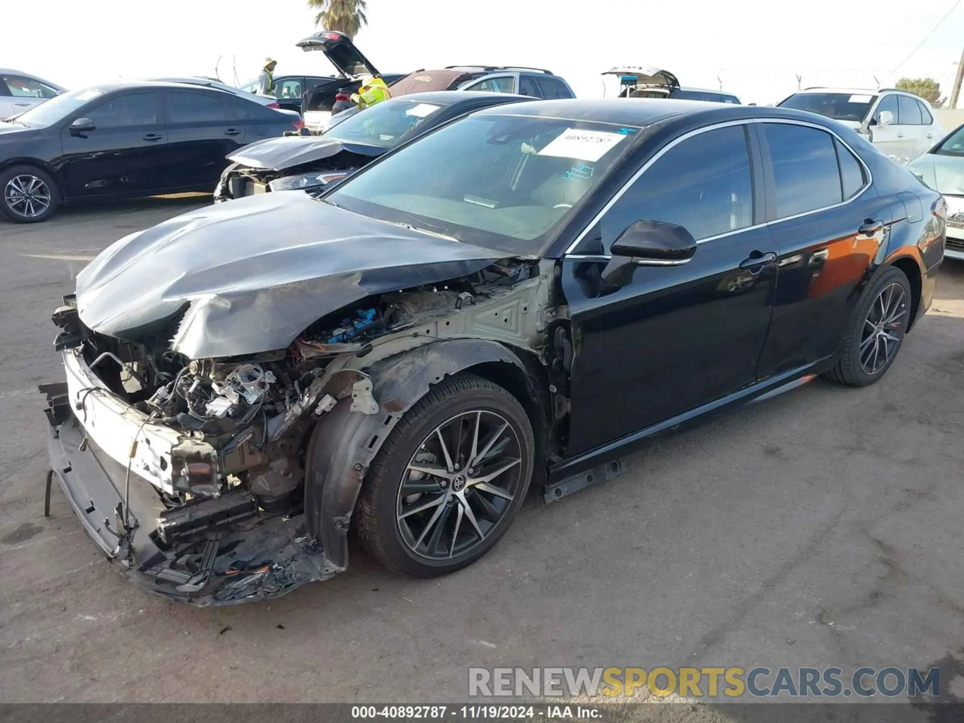 2 Photograph of a damaged car 4T1G11AK1RU189261 TOYOTA CAMRY 2024