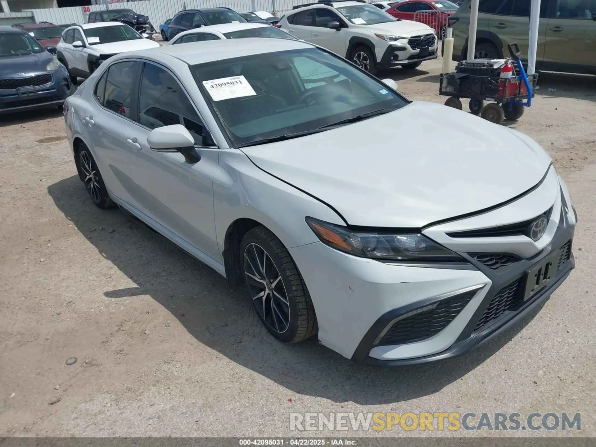 1 Photograph of a damaged car 4T1G11AK1RU207757 TOYOTA CAMRY 2024