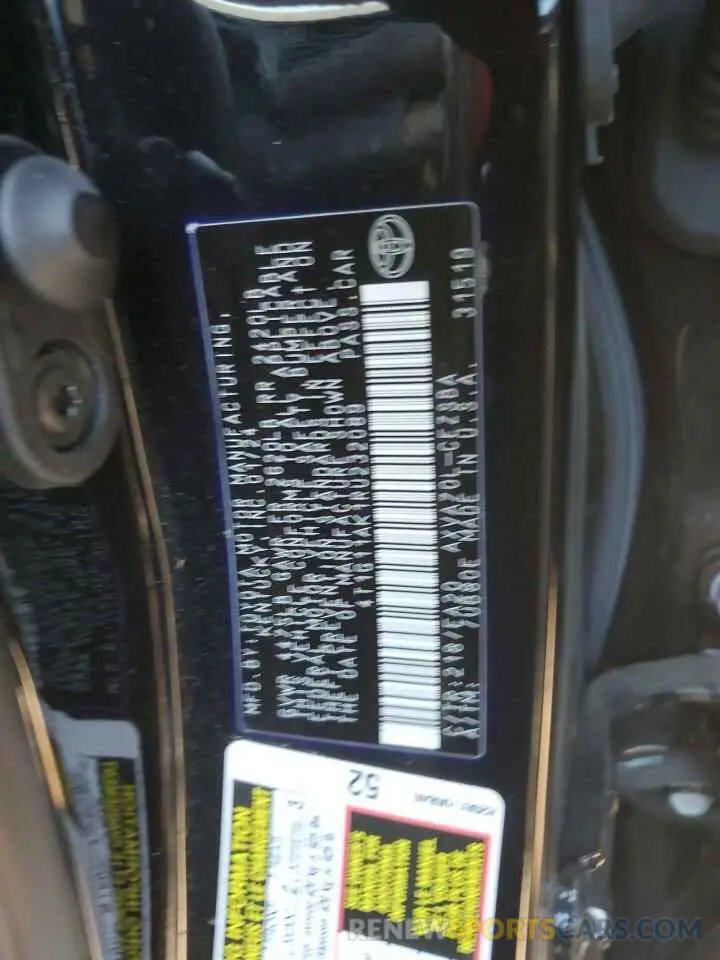 14 Photograph of a damaged car 4T1G11AK1RU232089 TOYOTA CAMRY 2024