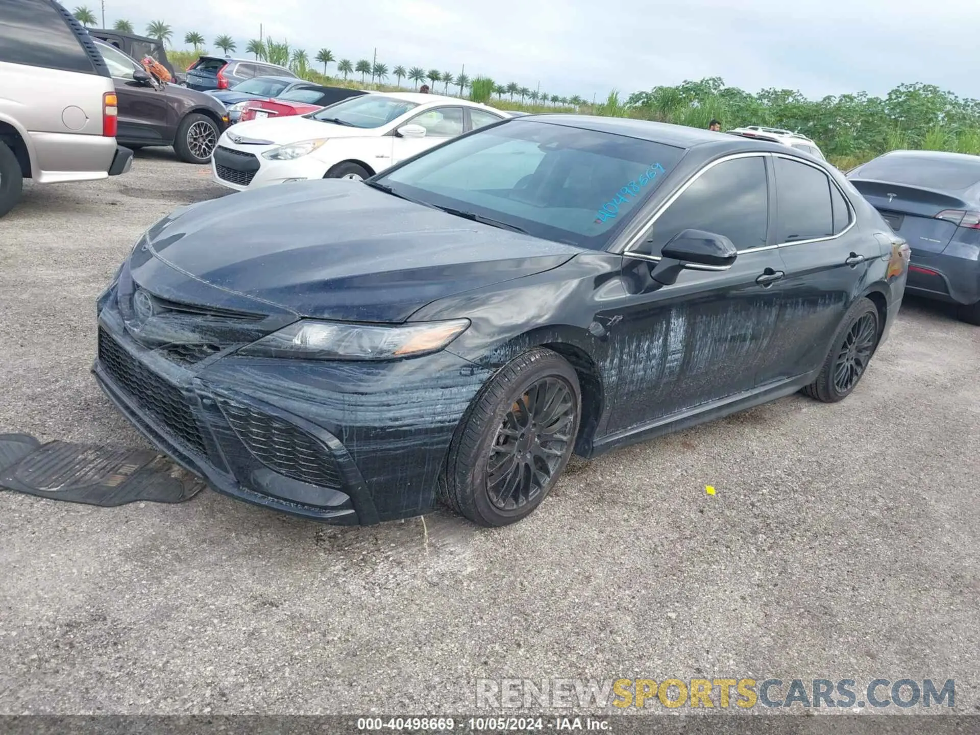 2 Photograph of a damaged car 4T1G11AK1RU258885 TOYOTA CAMRY 2024