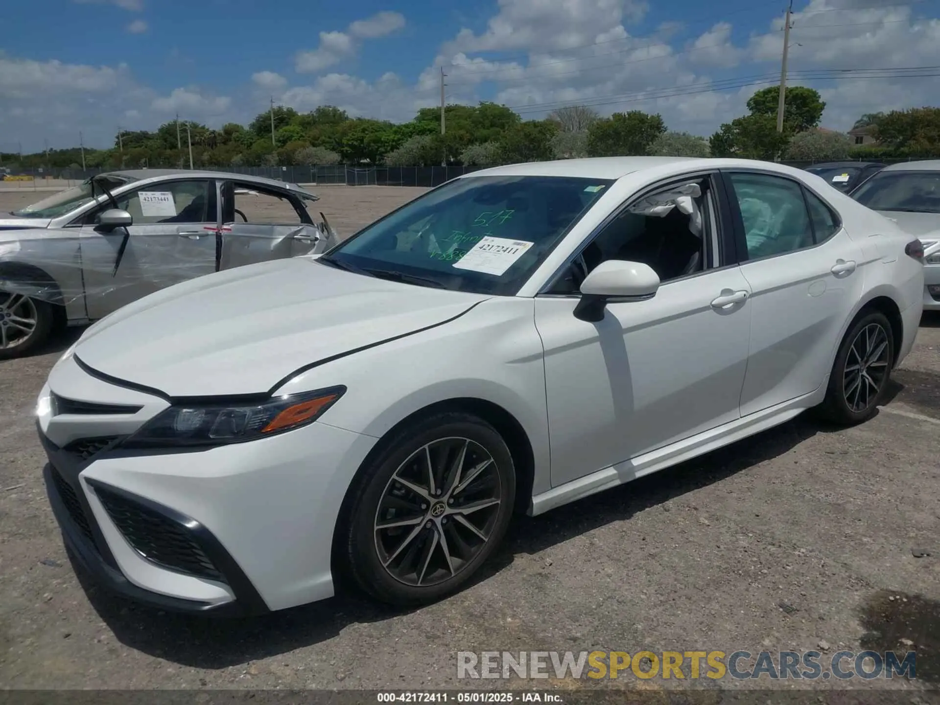 2 Photograph of a damaged car 4T1G11AK1RU888888 TOYOTA CAMRY 2024
