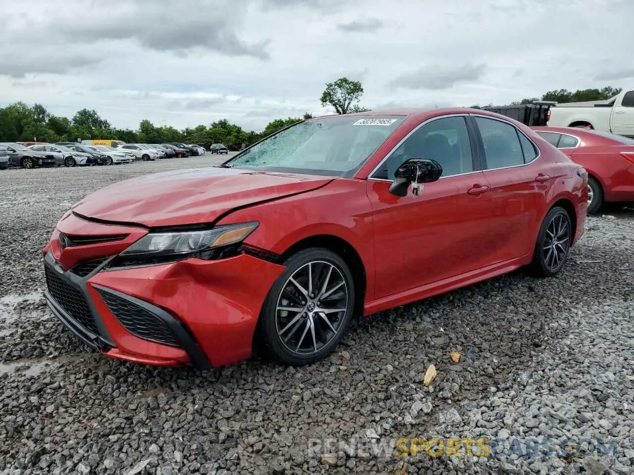 1 Photograph of a damaged car 4T1G11AK2RU207198 TOYOTA CAMRY 2024