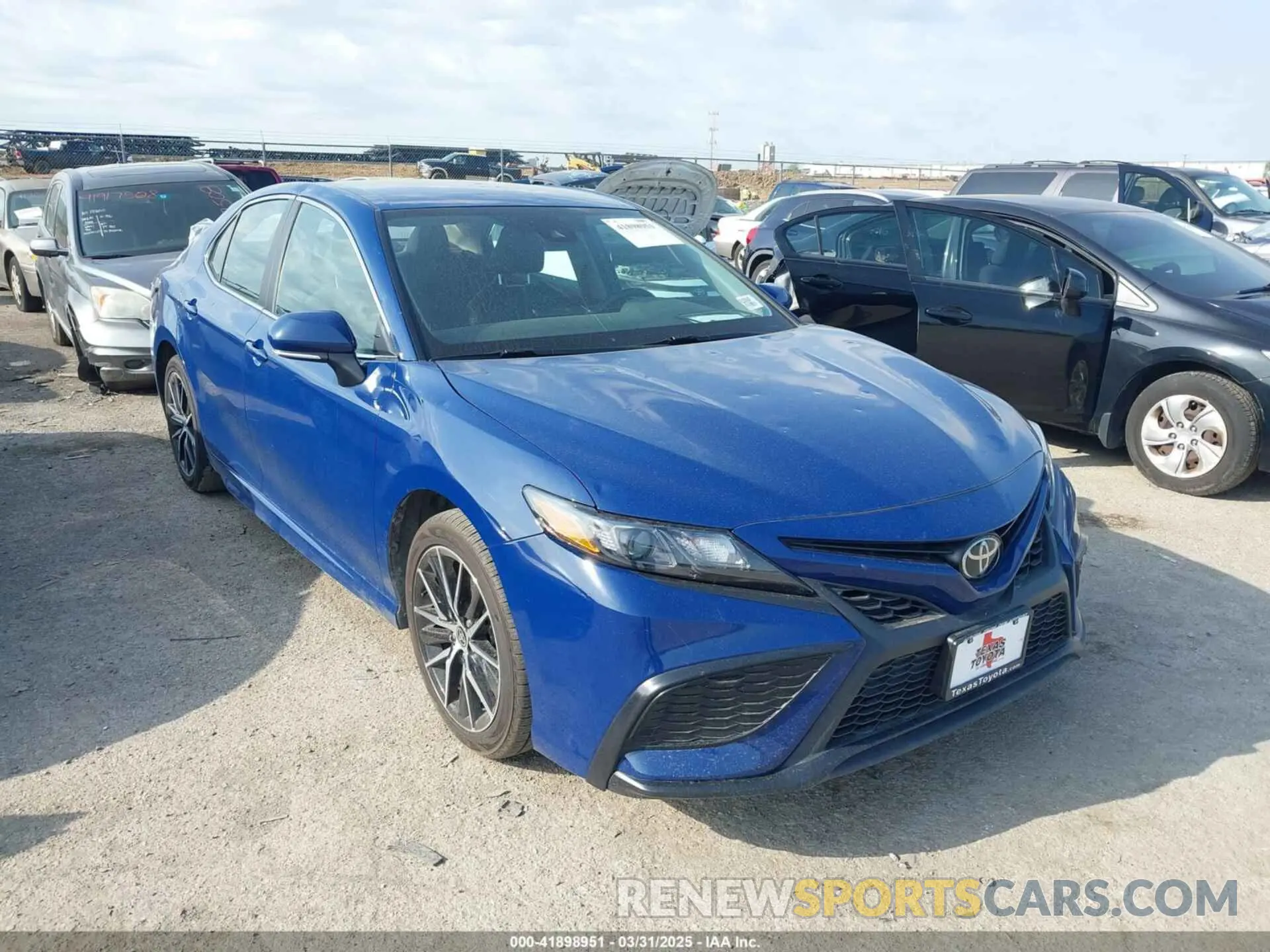 1 Photograph of a damaged car 4T1G11AK2RU225667 TOYOTA CAMRY 2024