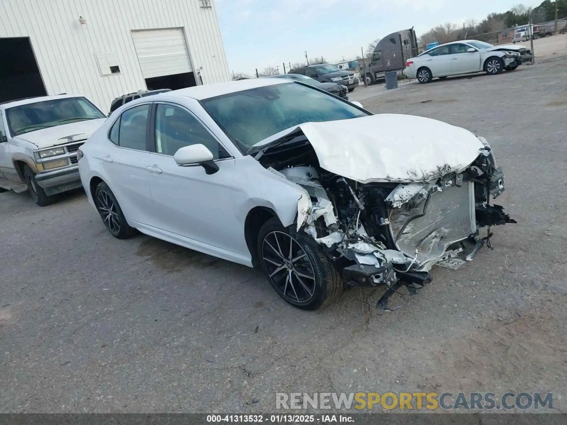 1 Photograph of a damaged car 4T1G11AK2RU238080 TOYOTA CAMRY 2024