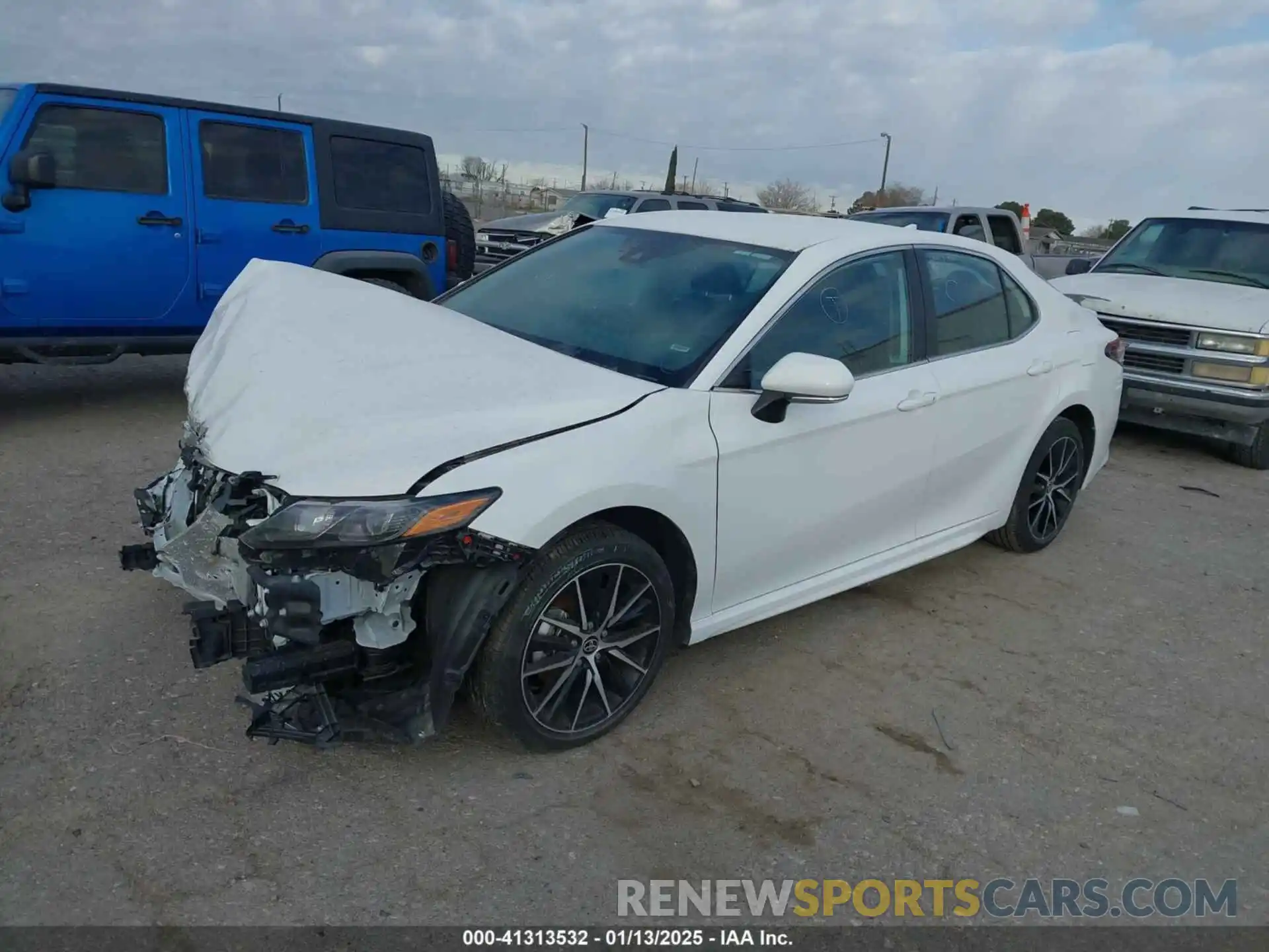 2 Photograph of a damaged car 4T1G11AK2RU238080 TOYOTA CAMRY 2024