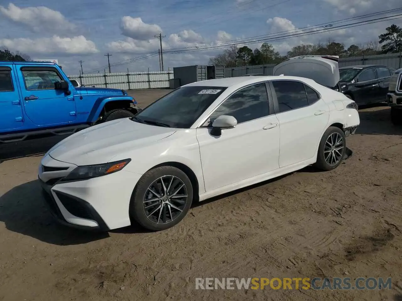 1 Photograph of a damaged car 4T1G11AK2RU883022 TOYOTA CAMRY 2024