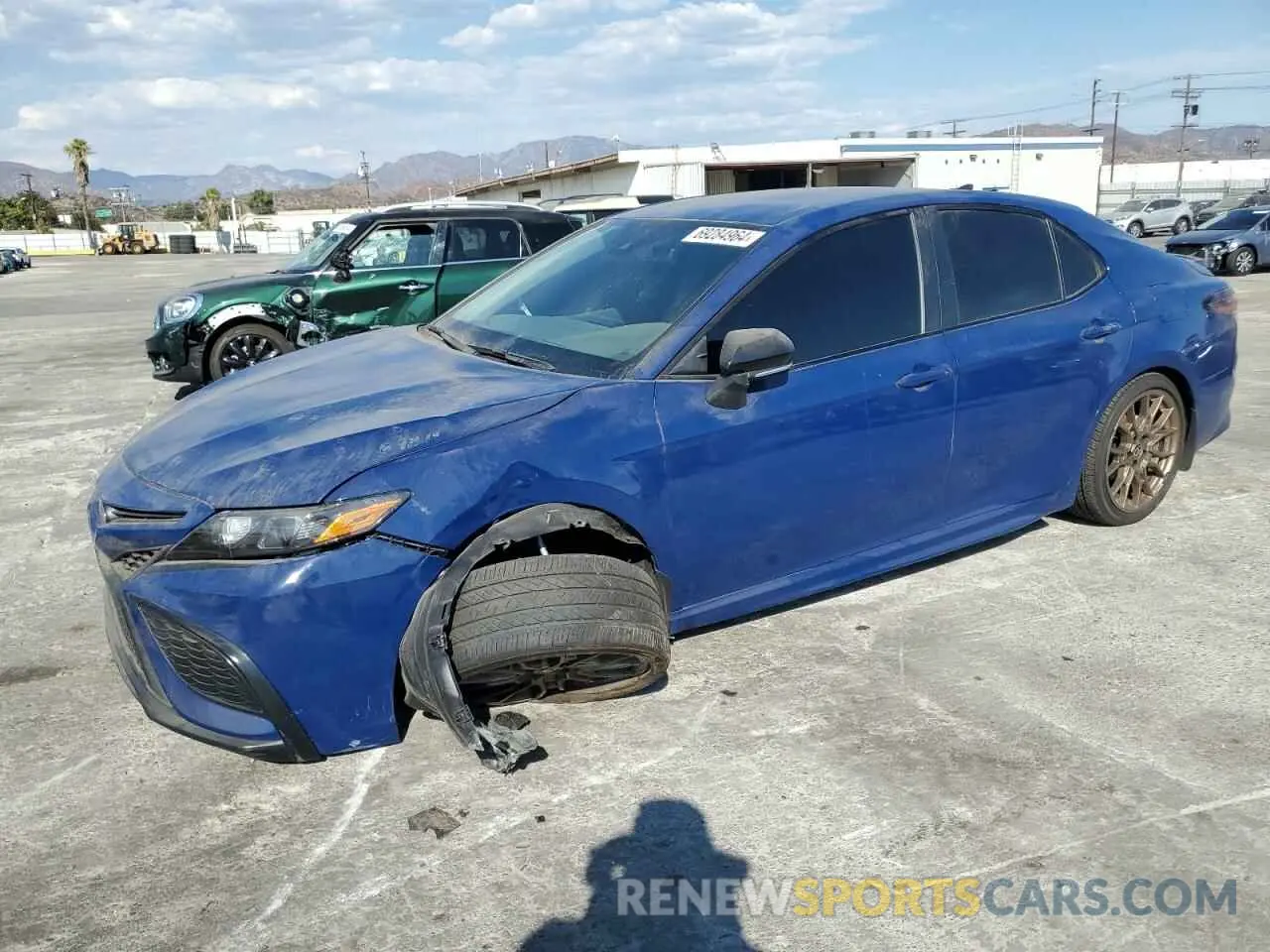 1 Photograph of a damaged car 4T1G11AK3RU214905 TOYOTA CAMRY 2024