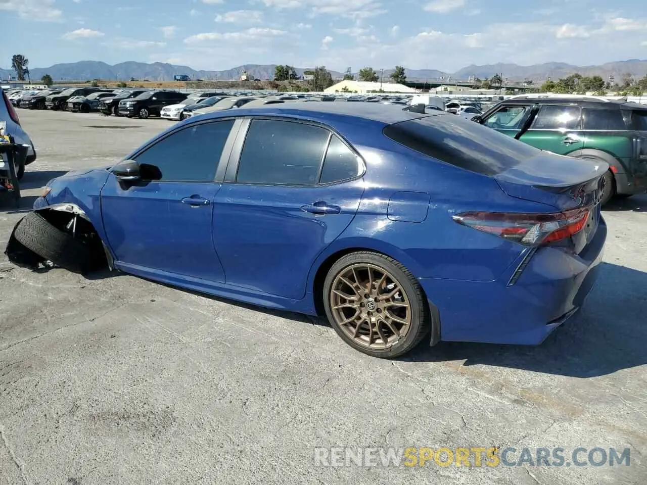 2 Photograph of a damaged car 4T1G11AK3RU214905 TOYOTA CAMRY 2024