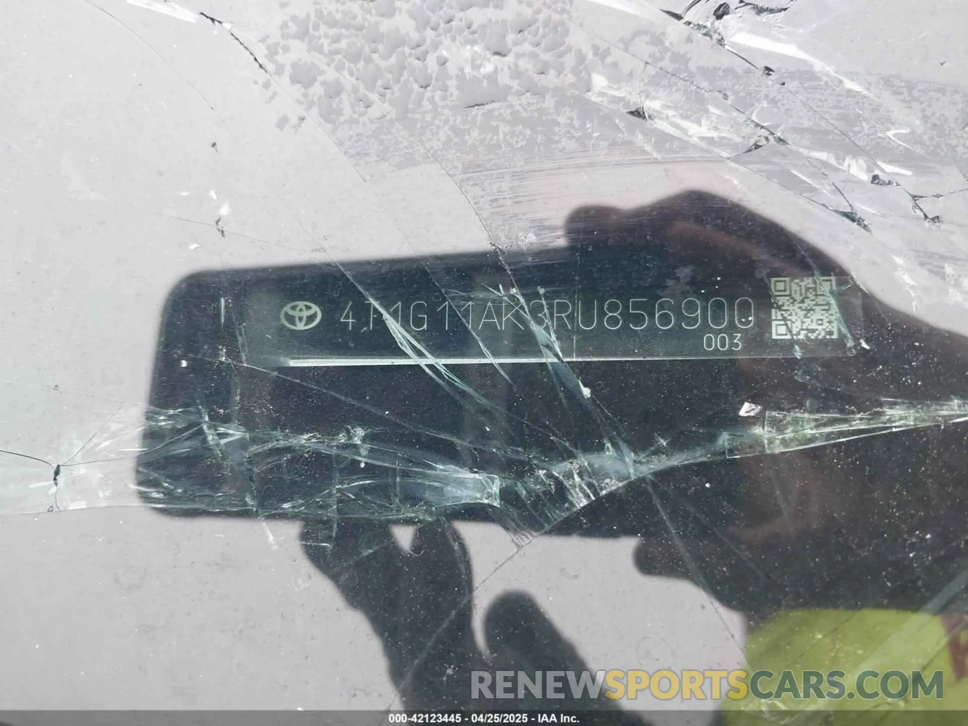9 Photograph of a damaged car 4T1G11AK3RU856900 TOYOTA CAMRY 2024