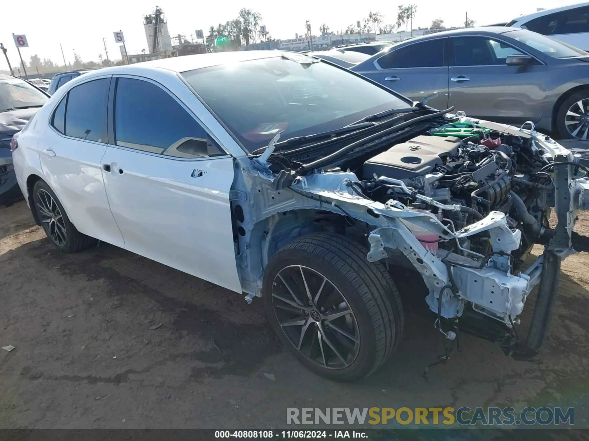 1 Photograph of a damaged car 4T1G11AK3RU884437 TOYOTA CAMRY 2024