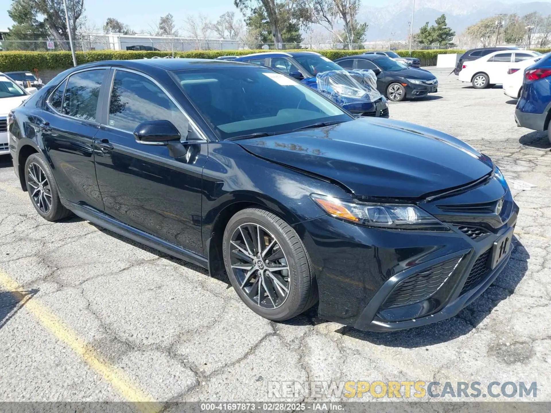 1 Photograph of a damaged car 4T1G11AK3RU906310 TOYOTA CAMRY 2024