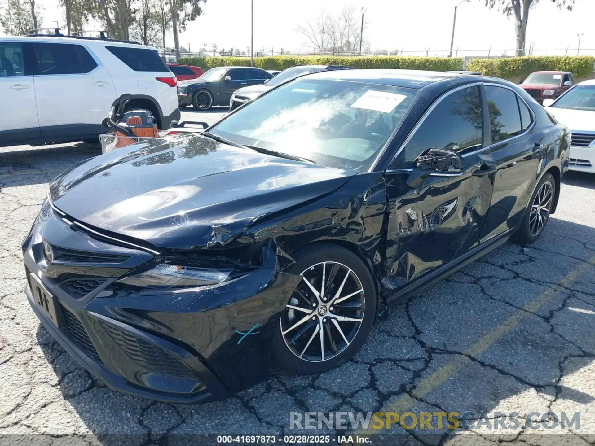 2 Photograph of a damaged car 4T1G11AK3RU906310 TOYOTA CAMRY 2024