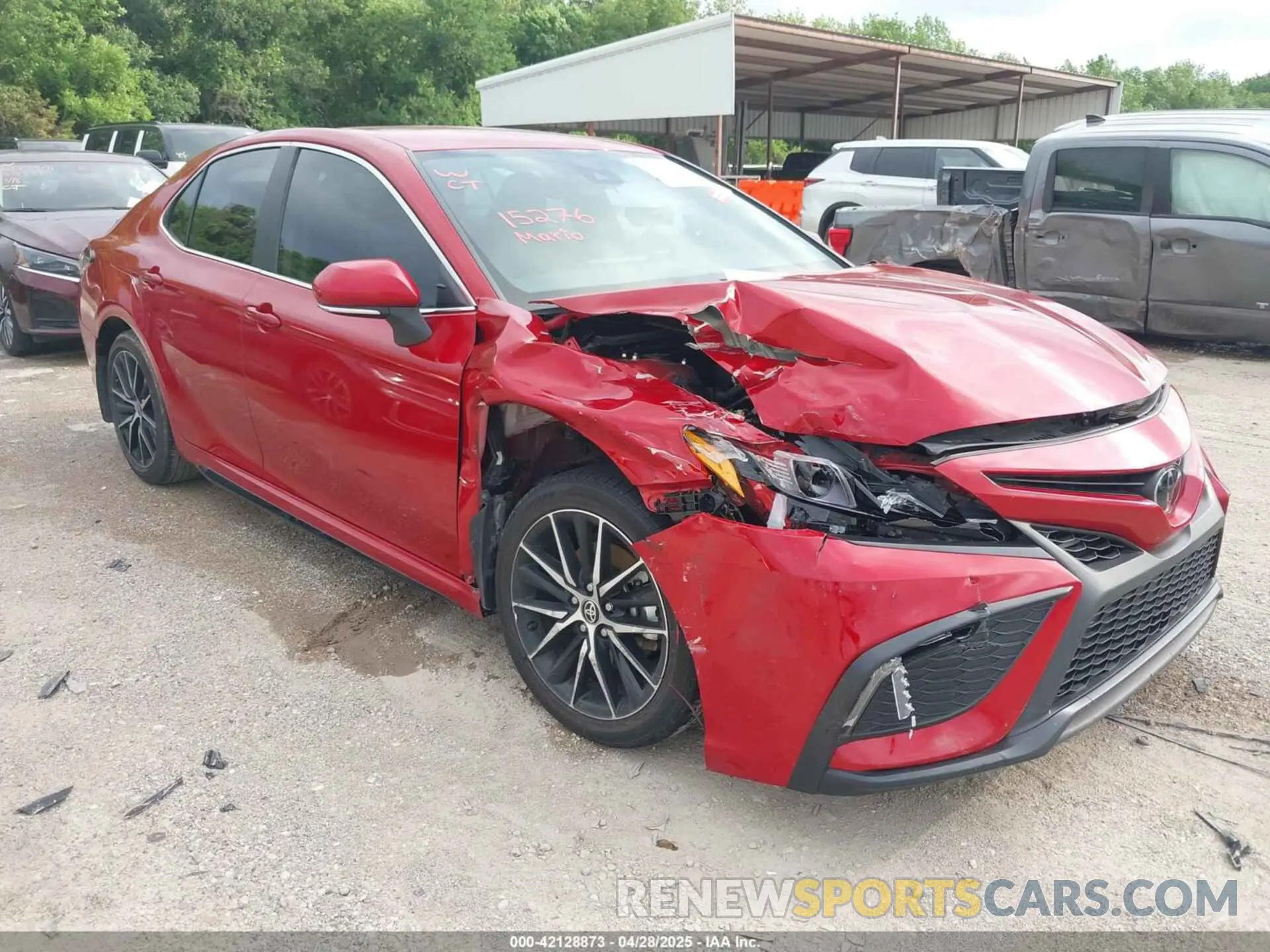 1 Photograph of a damaged car 4T1G11AK5RU205641 TOYOTA CAMRY 2024