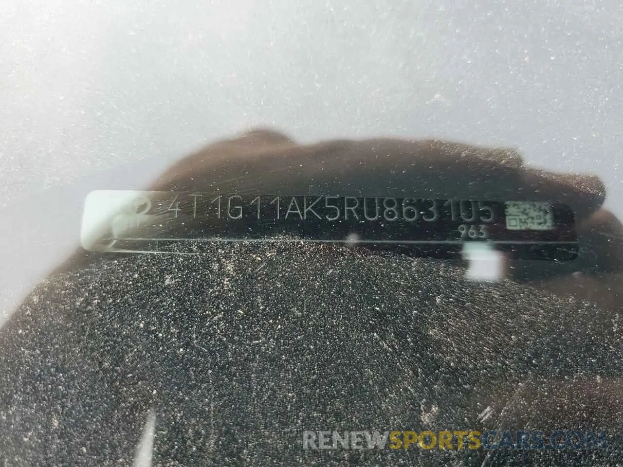 12 Photograph of a damaged car 4T1G11AK5RU863105 TOYOTA CAMRY 2024