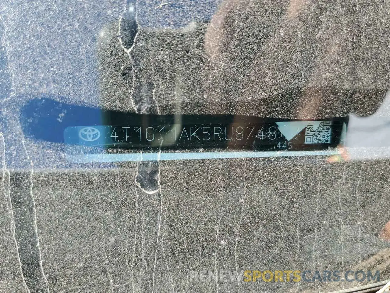 12 Photograph of a damaged car 4T1G11AK5RU874816 TOYOTA CAMRY 2024
