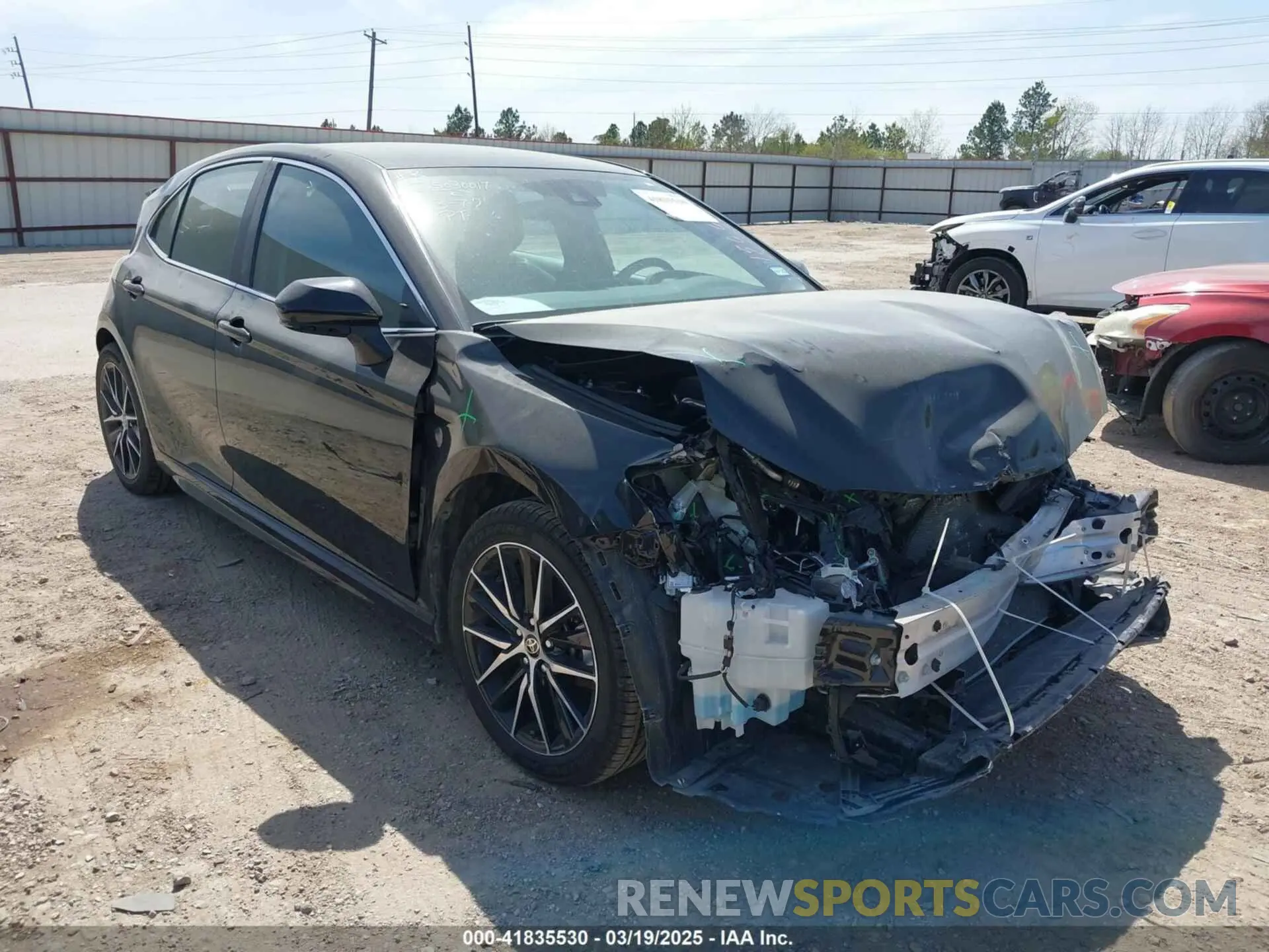 1 Photograph of a damaged car 4T1G11AK5RU883824 TOYOTA CAMRY 2024