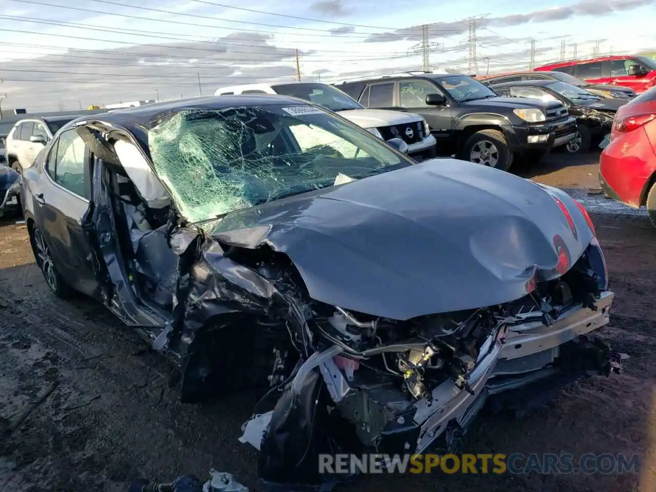 4 Photograph of a damaged car 4T1G11AK6RU205437 TOYOTA CAMRY 2024