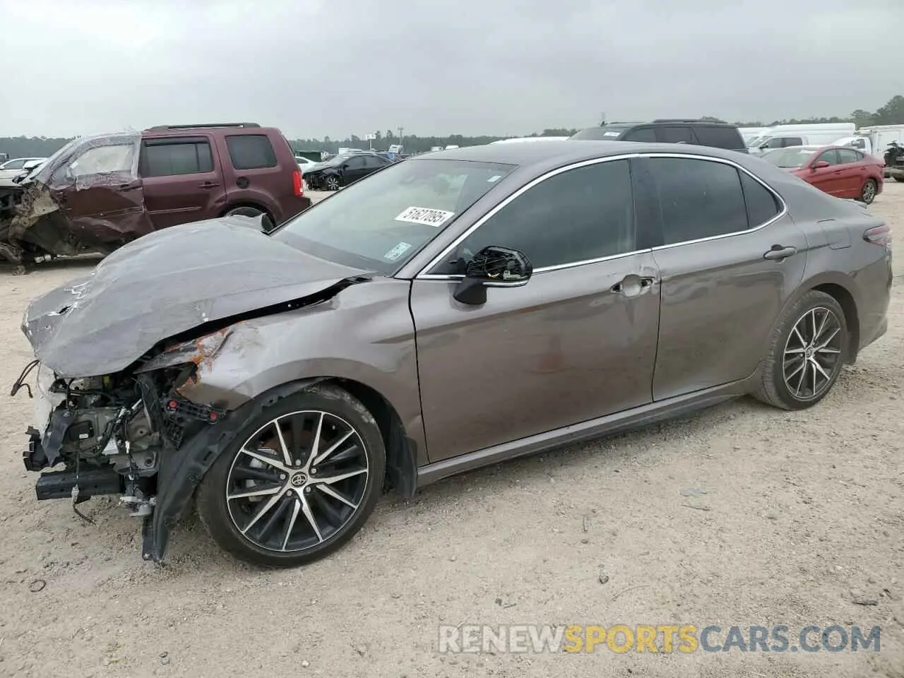 1 Photograph of a damaged car 4T1G11AK6RU218253 TOYOTA CAMRY 2024