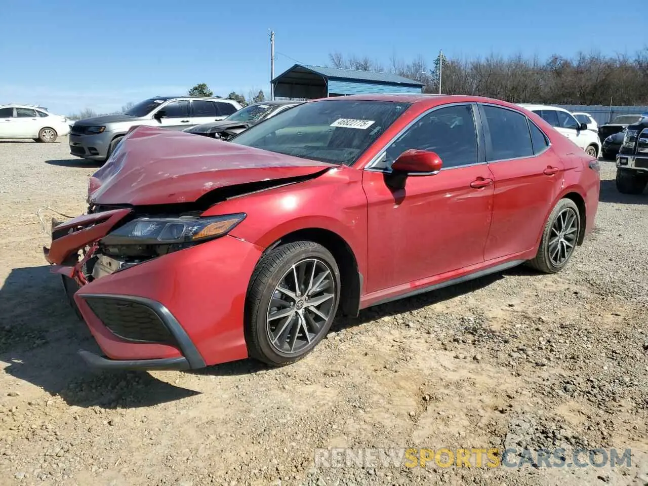 1 Photograph of a damaged car 4T1G11AK6RU265346 TOYOTA CAMRY 2024