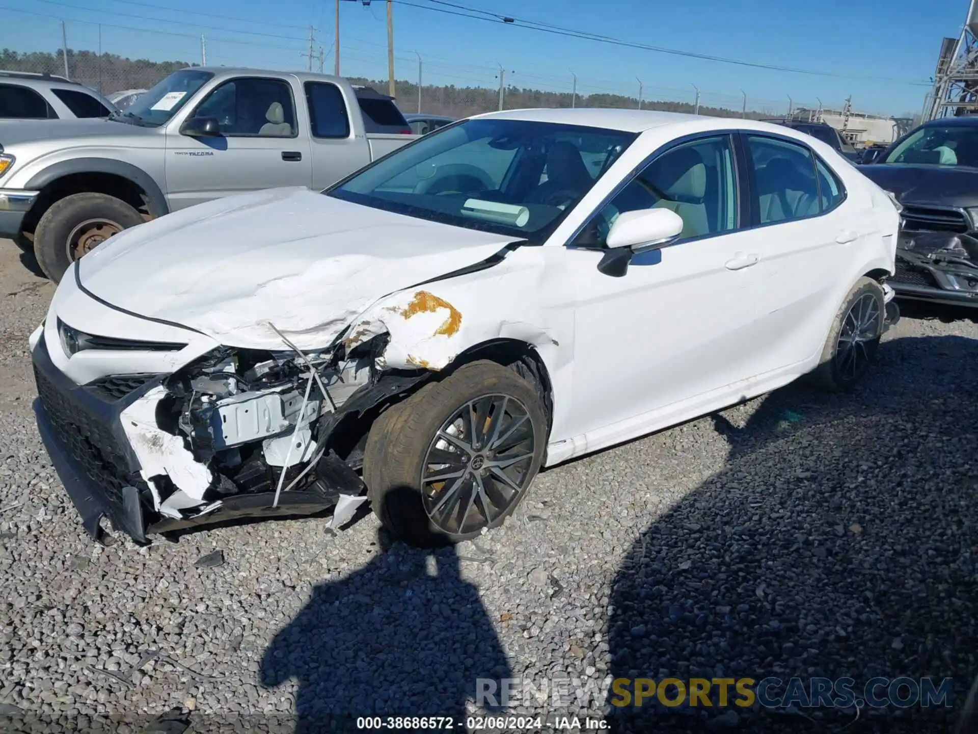 2 Photograph of a damaged car 4T1G11AK6RU842196 TOYOTA CAMRY 2024