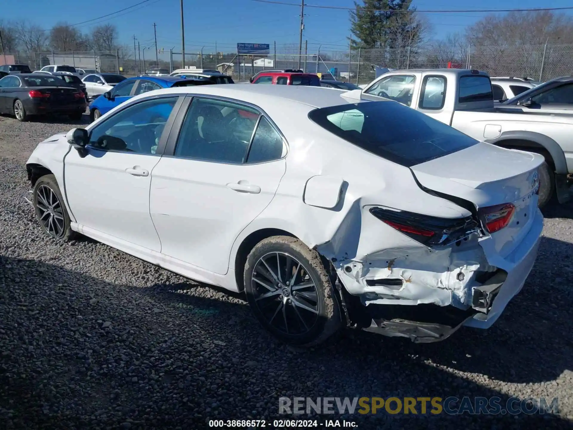 3 Photograph of a damaged car 4T1G11AK6RU842196 TOYOTA CAMRY 2024