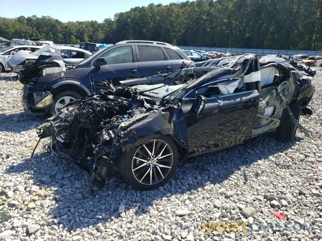 1 Photograph of a damaged car 4T1G11AK6RU887560 TOYOTA CAMRY 2024