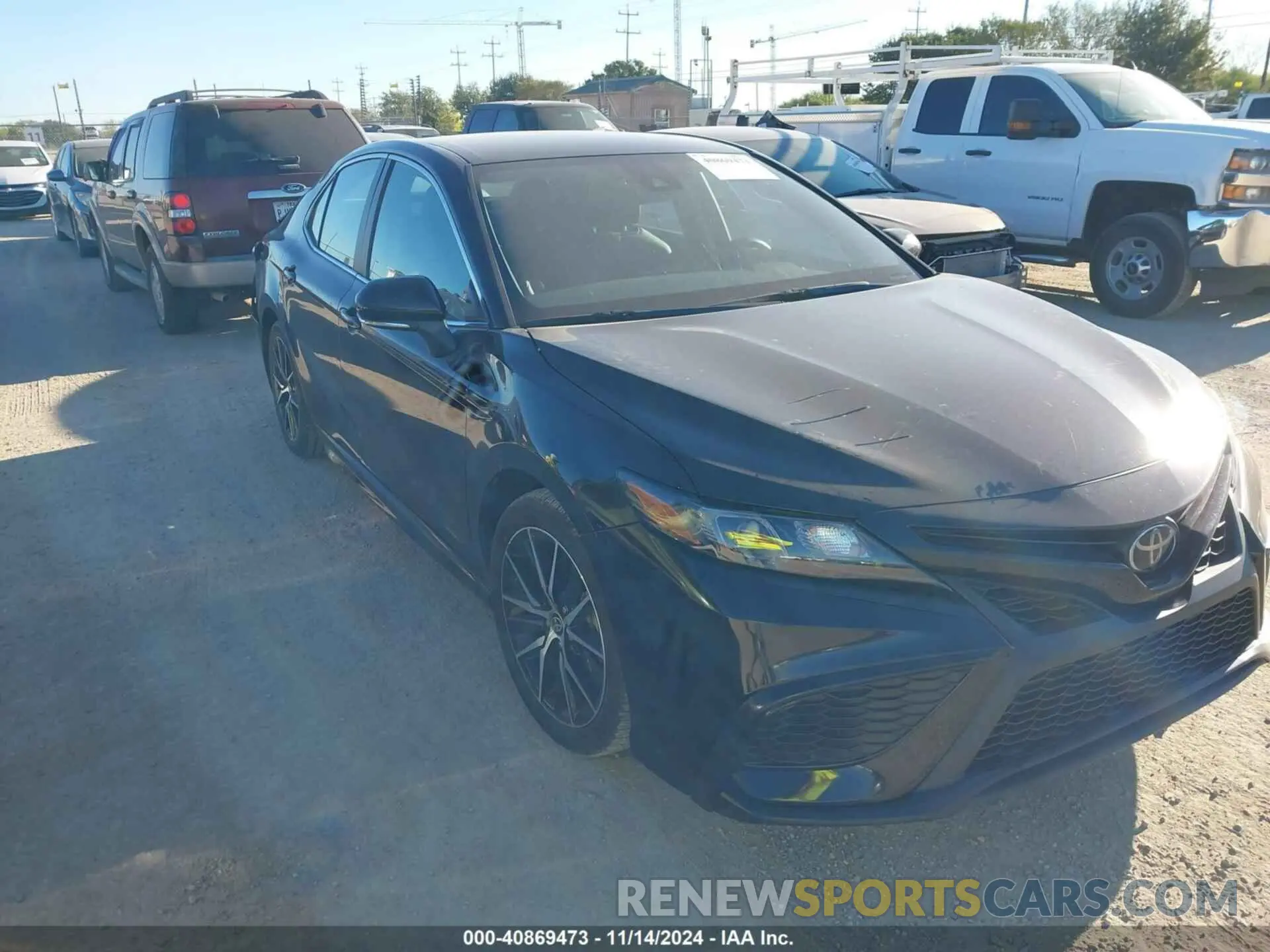 1 Photograph of a damaged car 4T1G11AK6RU898154 TOYOTA CAMRY 2024
