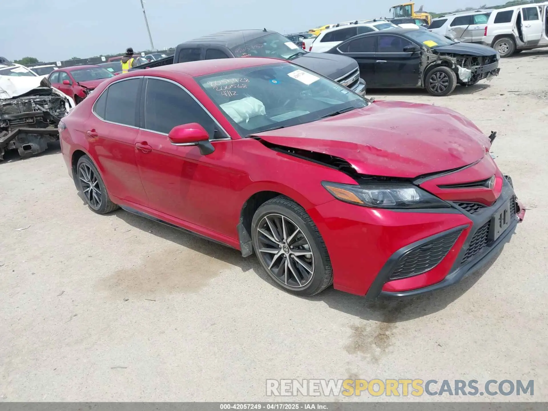 1 Photograph of a damaged car 4T1G11AK7RU200568 TOYOTA CAMRY 2024