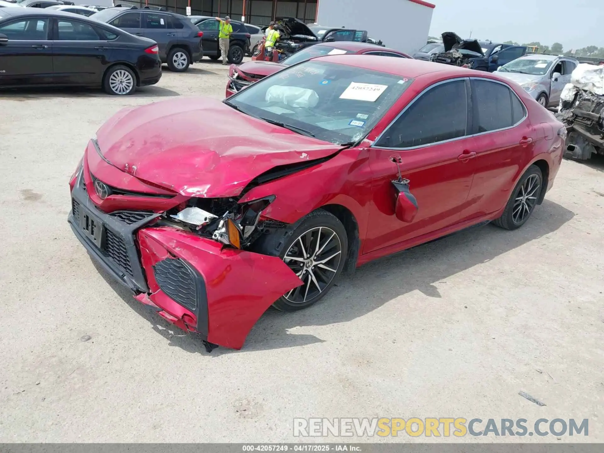 2 Photograph of a damaged car 4T1G11AK7RU200568 TOYOTA CAMRY 2024
