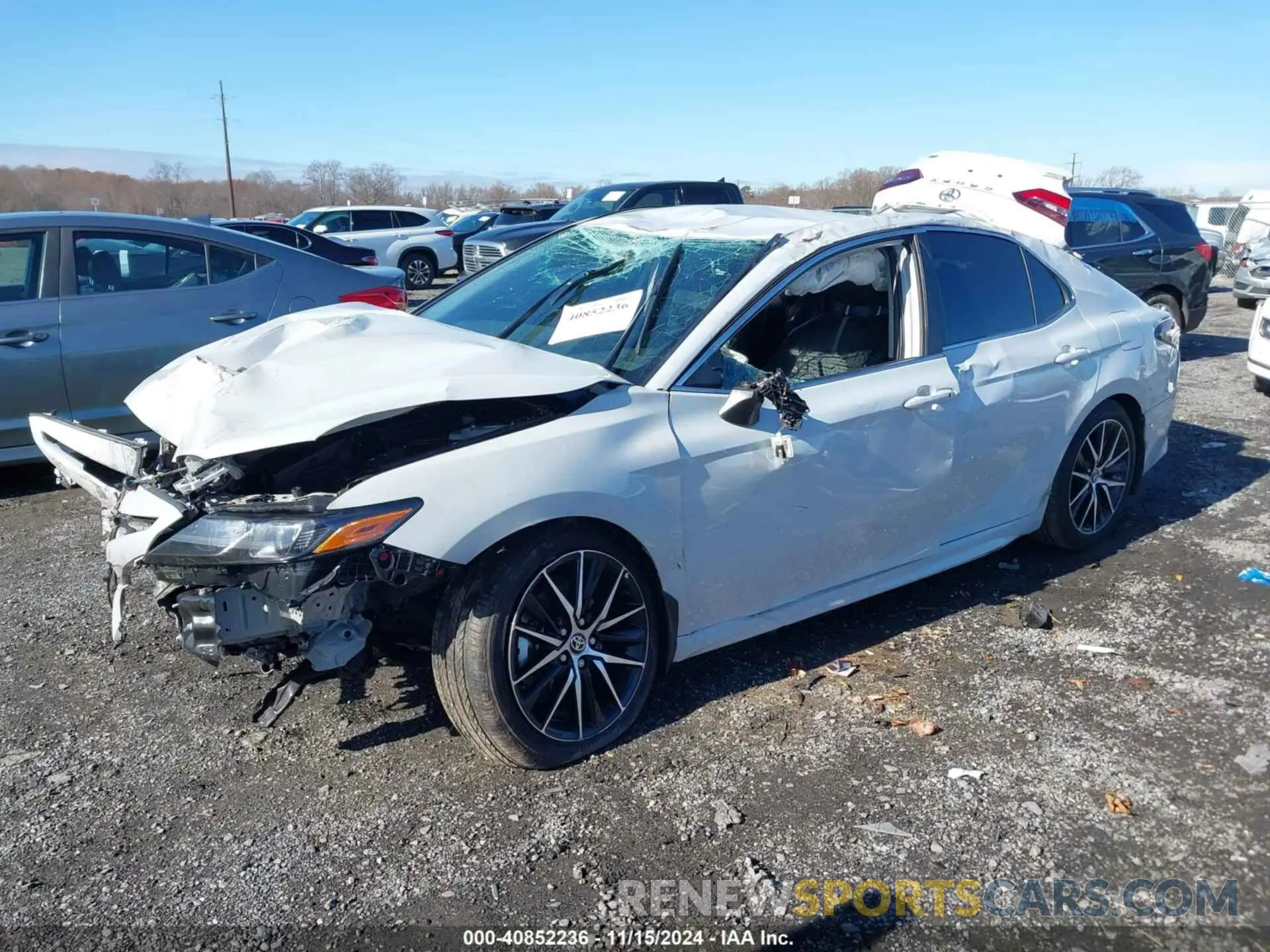 2 Photograph of a damaged car 4T1G11AK7RU216494 TOYOTA CAMRY 2024