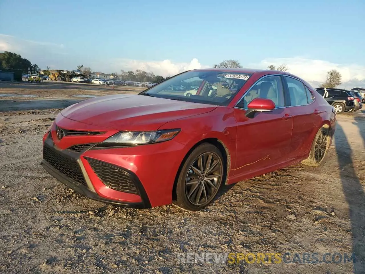 1 Photograph of a damaged car 4T1G11AK7RU219072 TOYOTA CAMRY 2024
