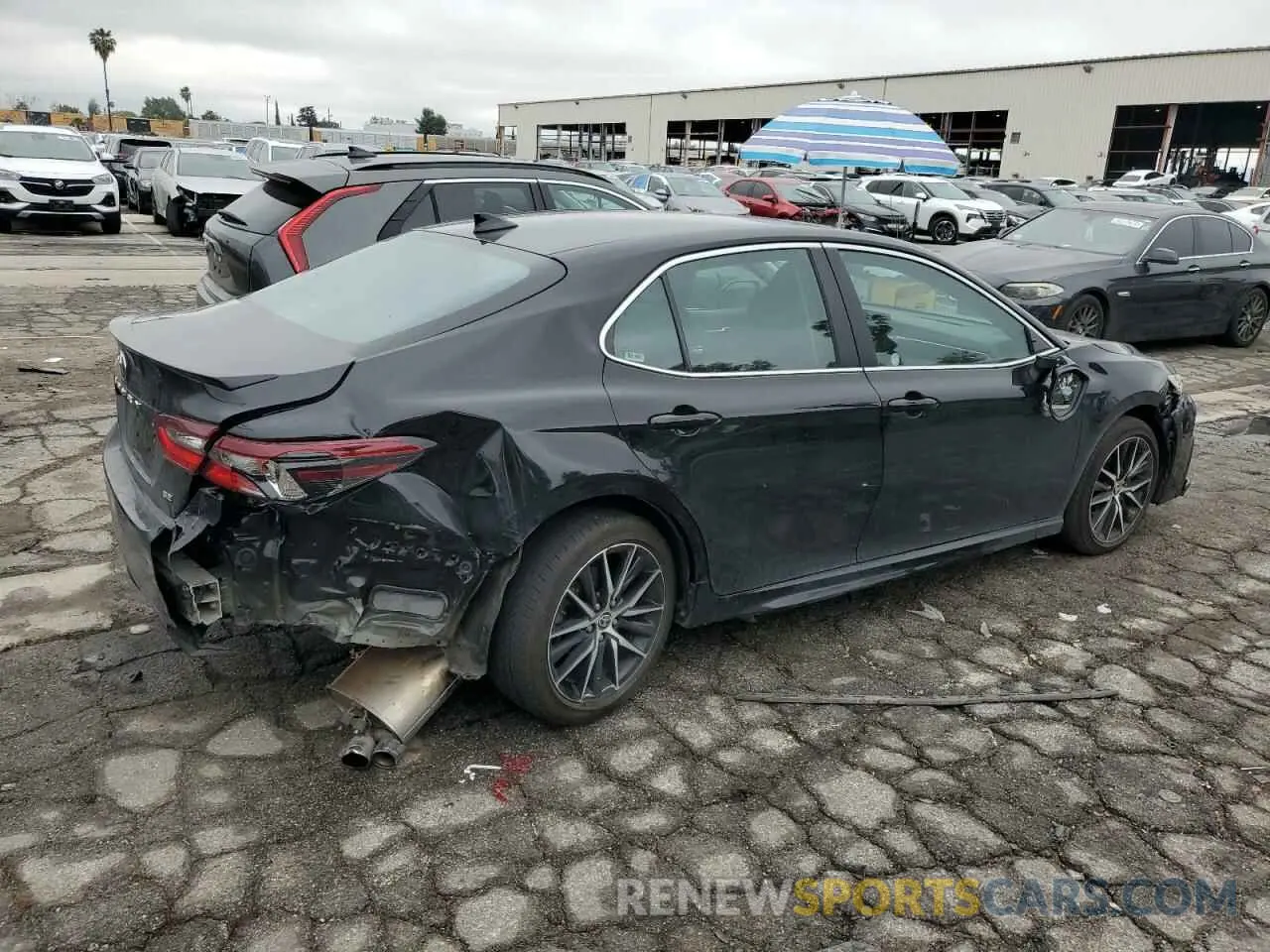 3 Photograph of a damaged car 4T1G11AK7RU252055 TOYOTA CAMRY 2024