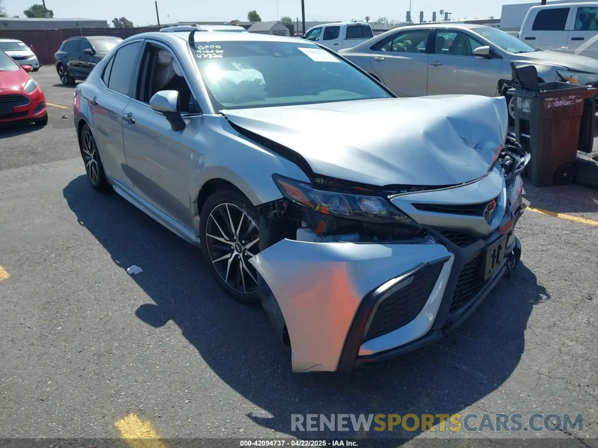 1 Photograph of a damaged car 4T1G11AK7RU847326 TOYOTA CAMRY 2024