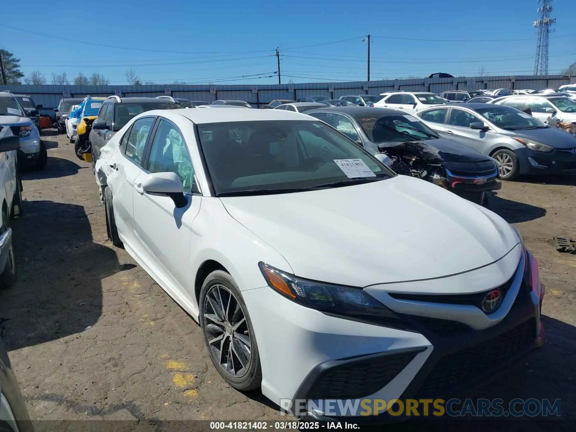 1 Photograph of a damaged car 4T1G11AK7RU860366 TOYOTA CAMRY 2024