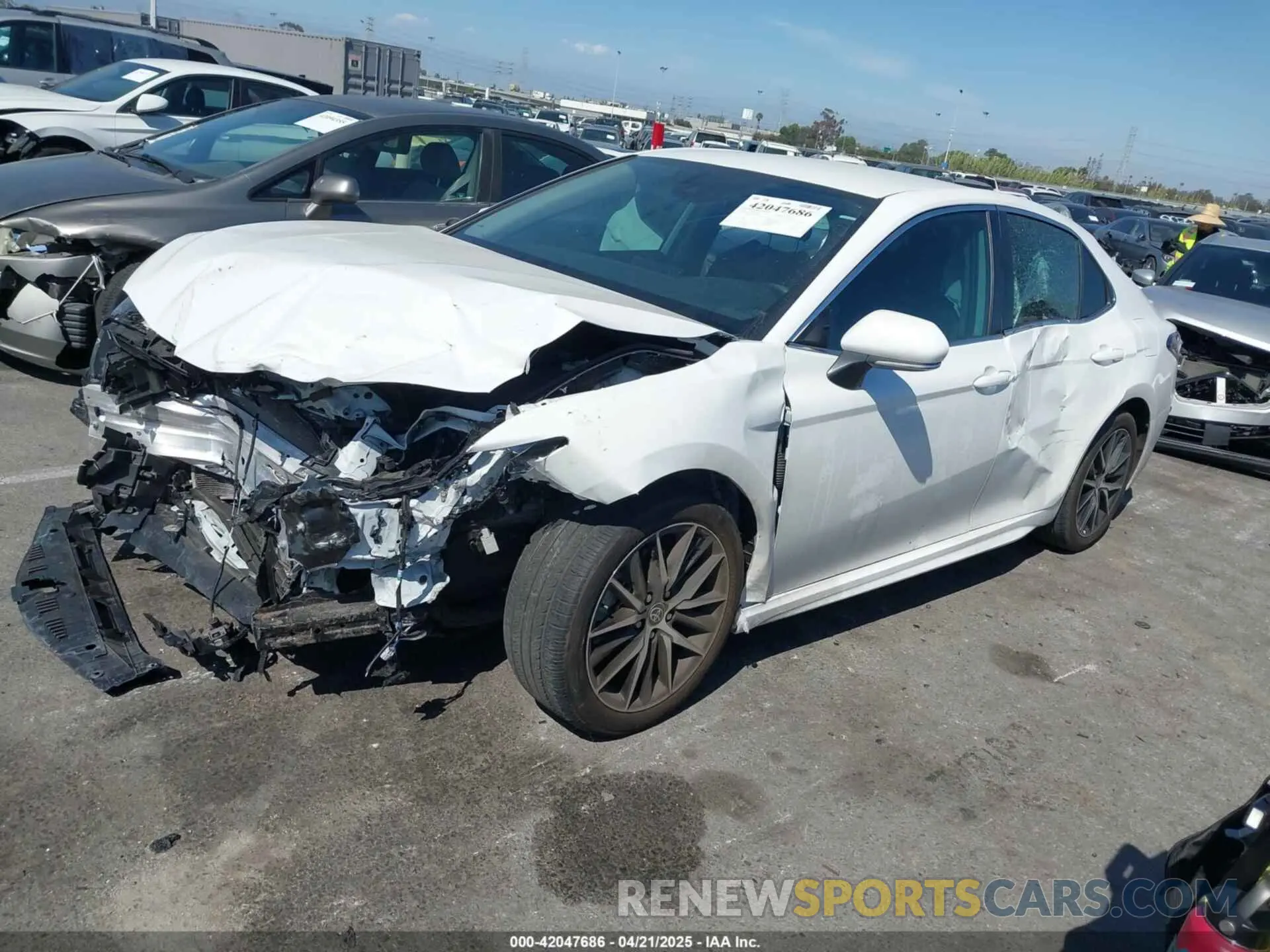 2 Photograph of a damaged car 4T1G11AK7RU861789 TOYOTA CAMRY 2024