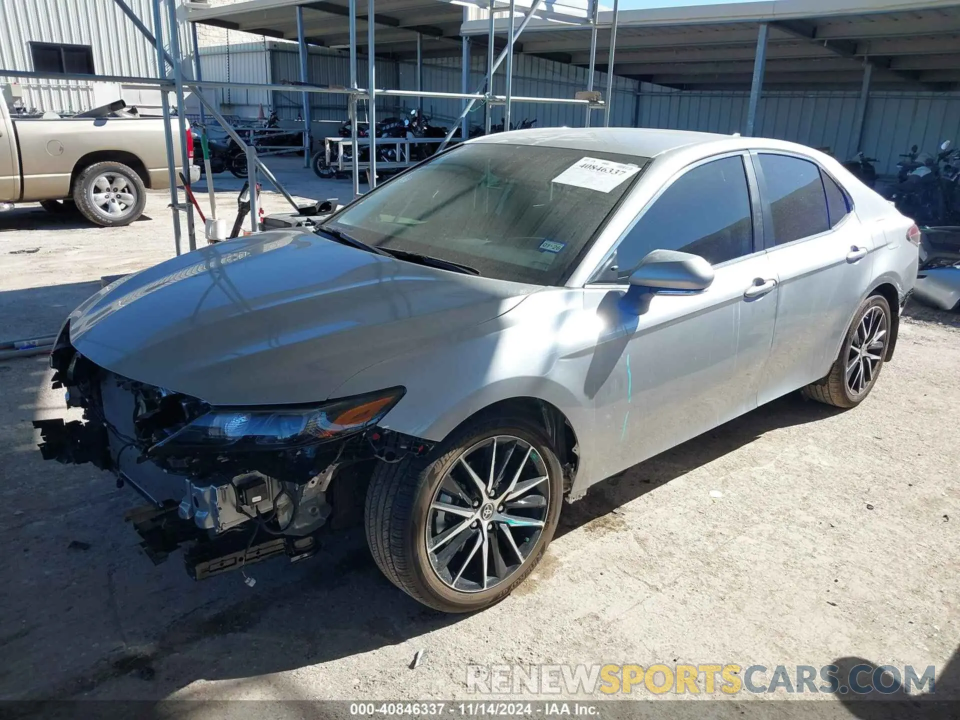 2 Photograph of a damaged car 4T1G11AK7RU883209 TOYOTA CAMRY 2024