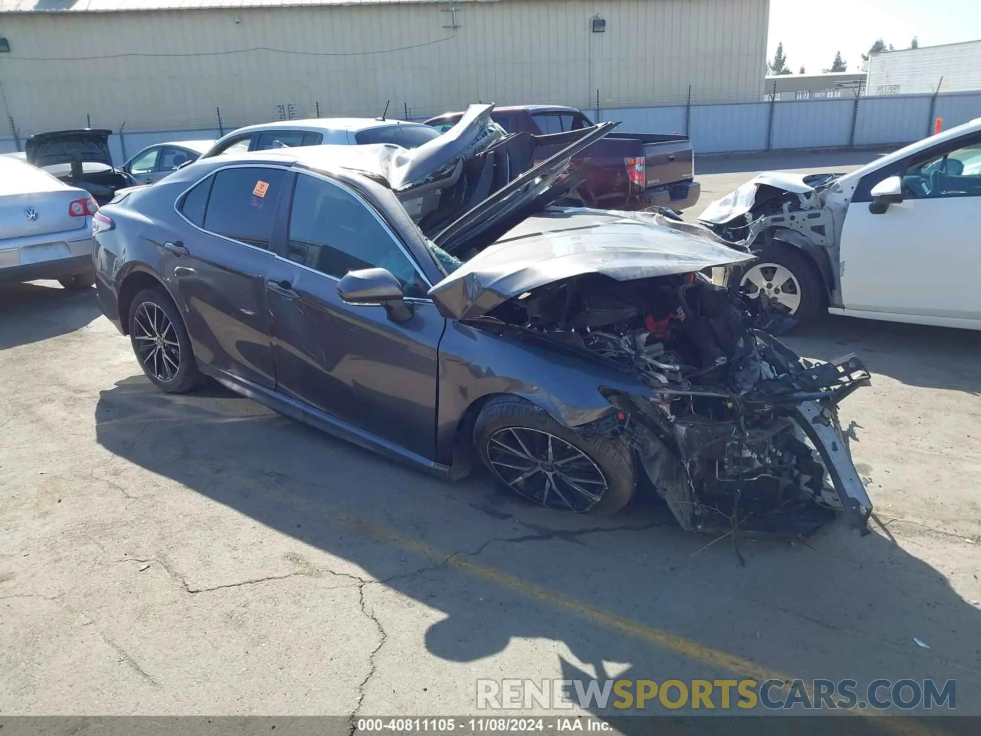 1 Photograph of a damaged car 4T1G11AK7RU886157 TOYOTA CAMRY 2024