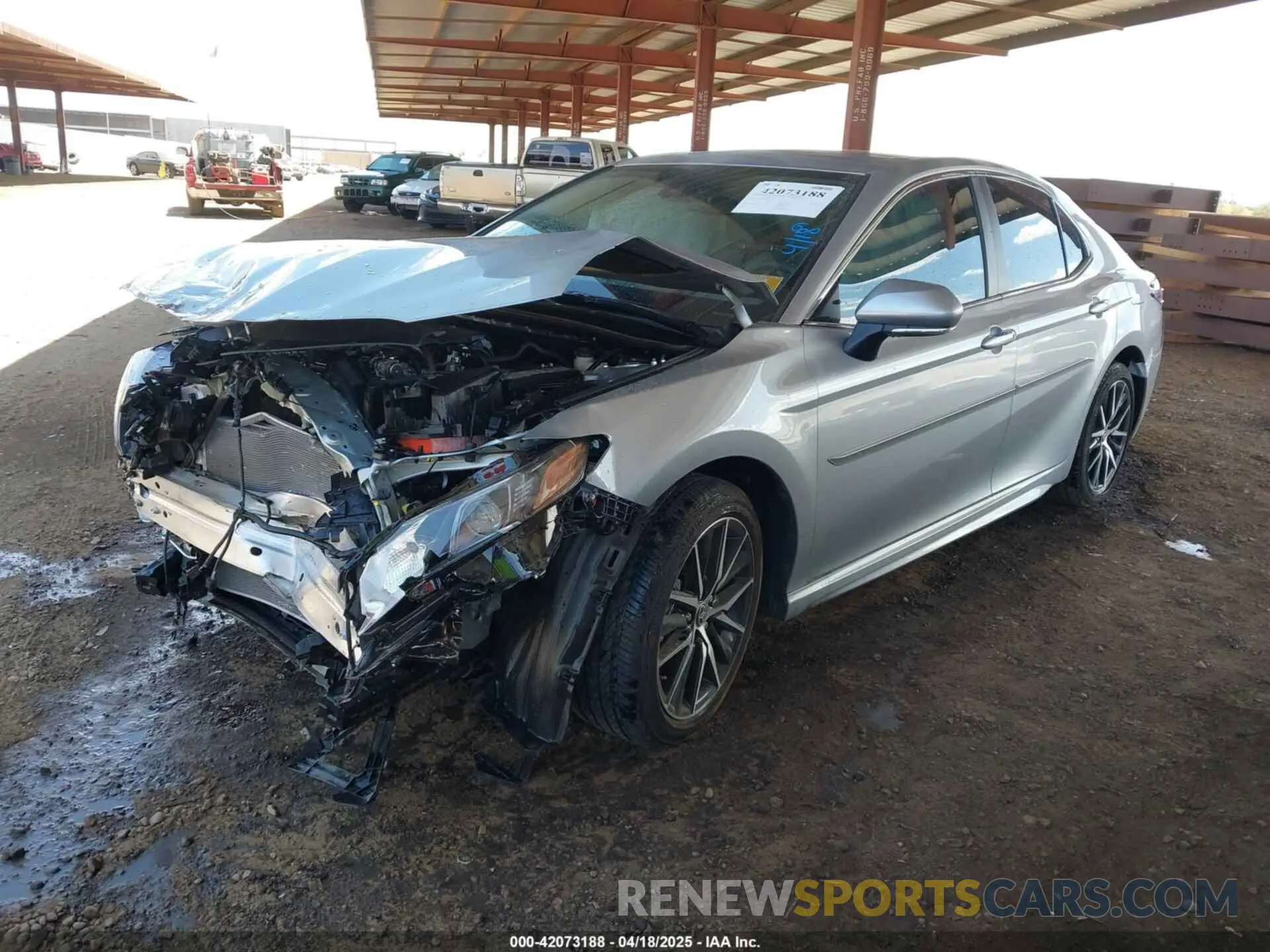 2 Photograph of a damaged car 4T1G11AK8RU253120 TOYOTA CAMRY 2024