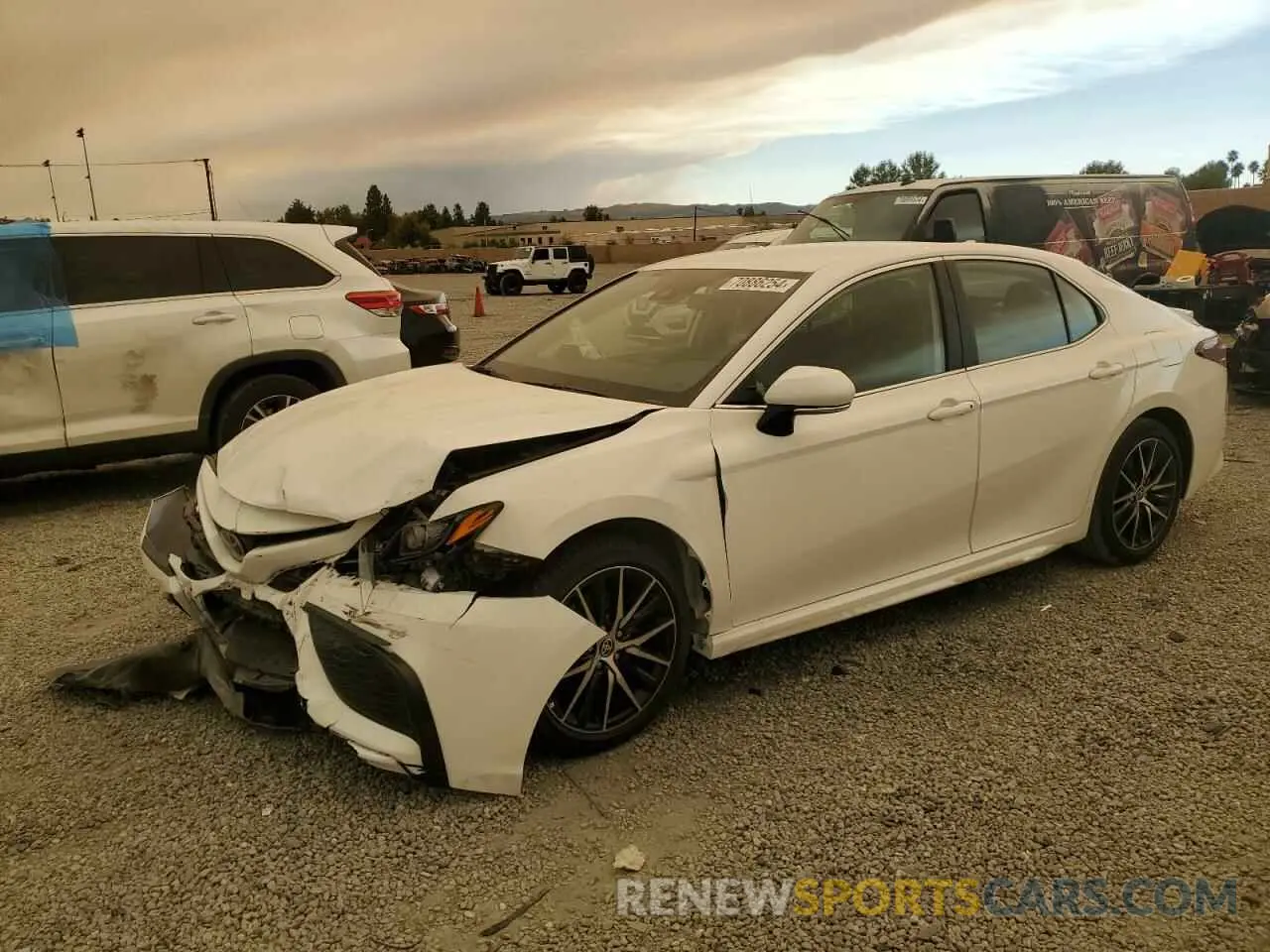 1 Photograph of a damaged car 4T1G11AK8RU263775 TOYOTA CAMRY 2024