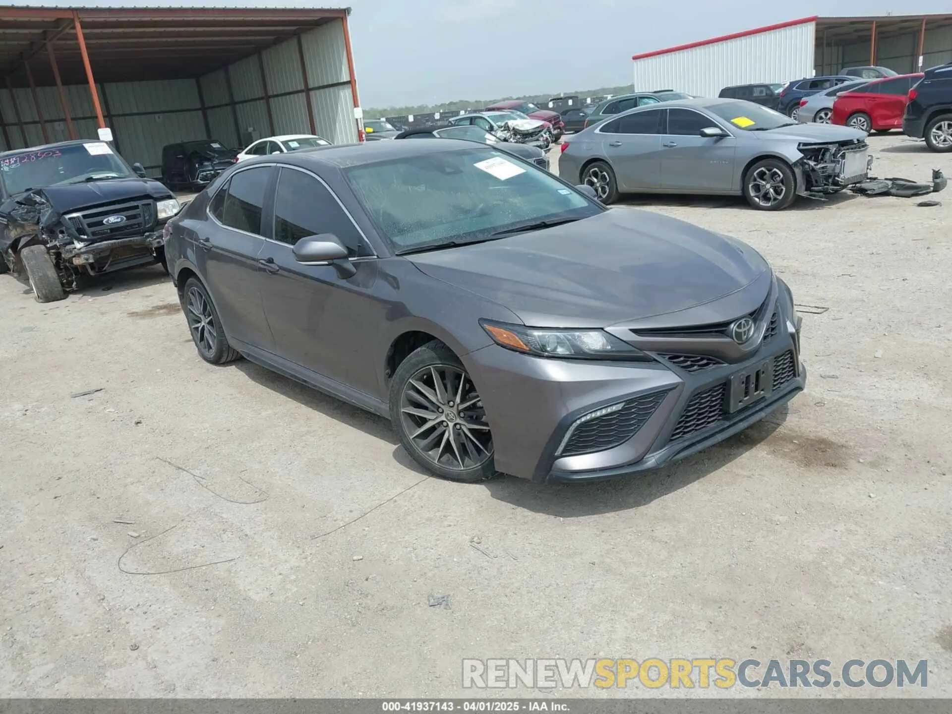 1 Photograph of a damaged car 4T1G11AK8RU844855 TOYOTA CAMRY 2024