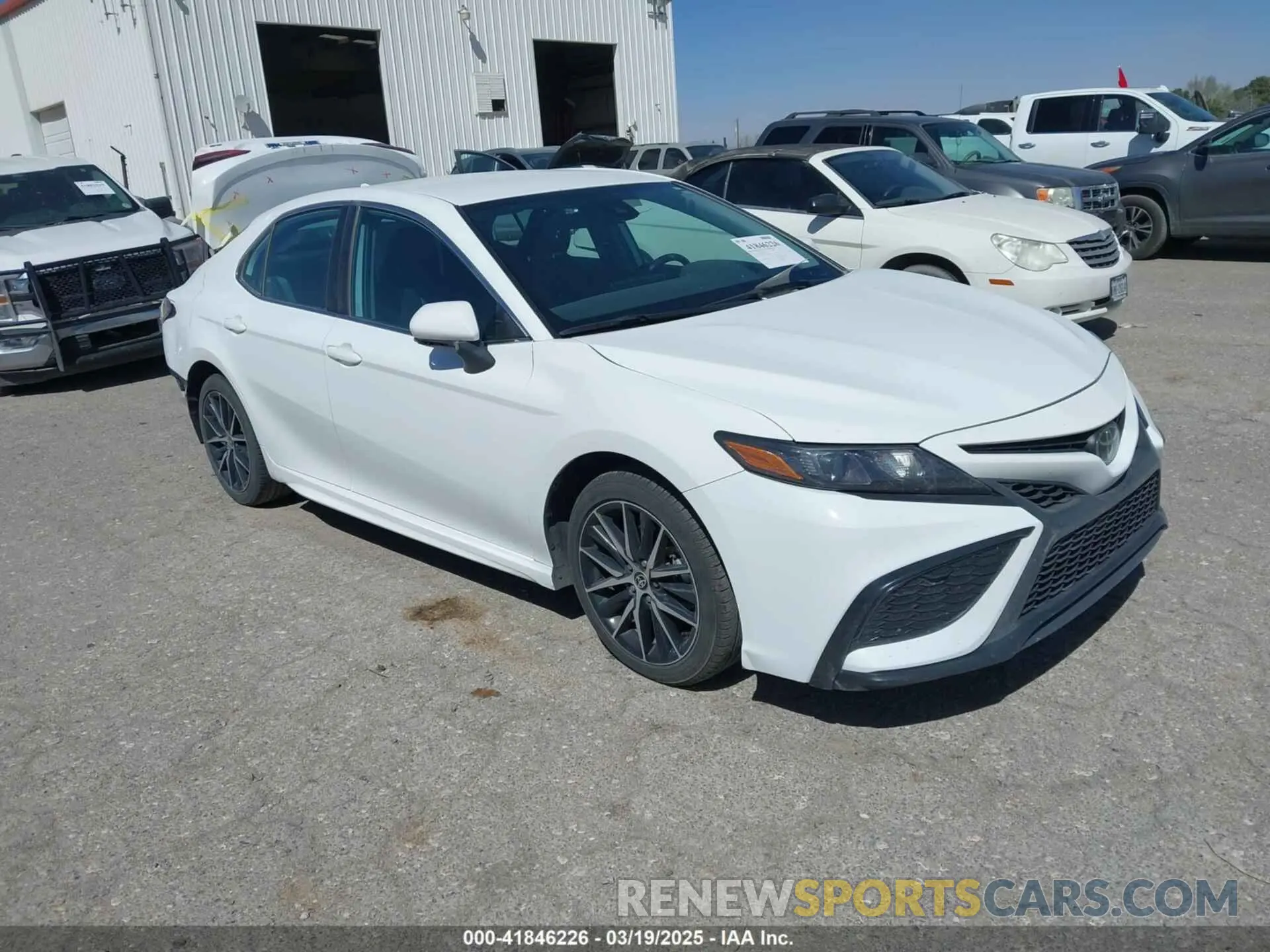 1 Photograph of a damaged car 4T1G11AK8RU860358 TOYOTA CAMRY 2024