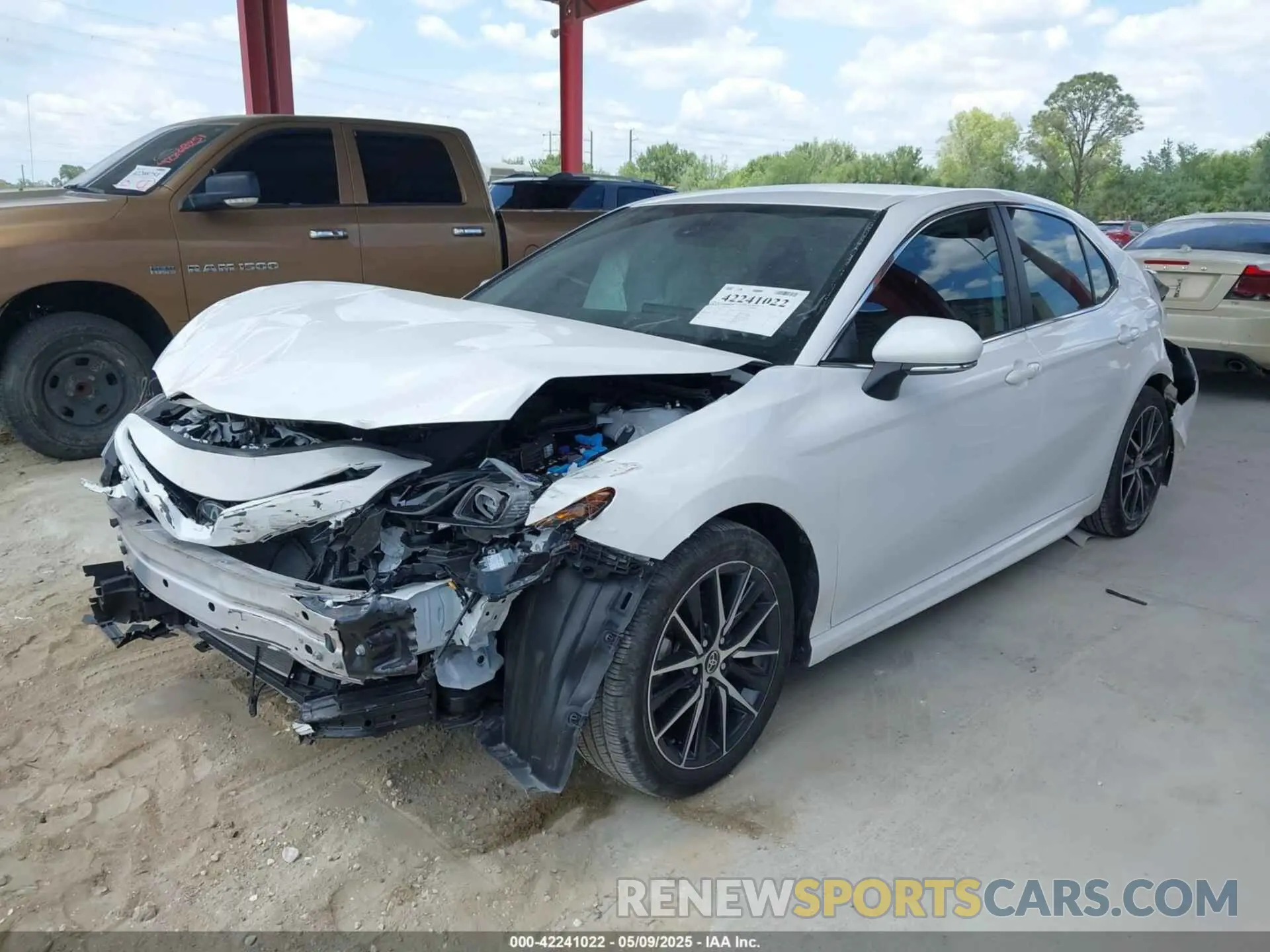 2 Photograph of a damaged car 4T1G11AK8RU869951 TOYOTA CAMRY 2024