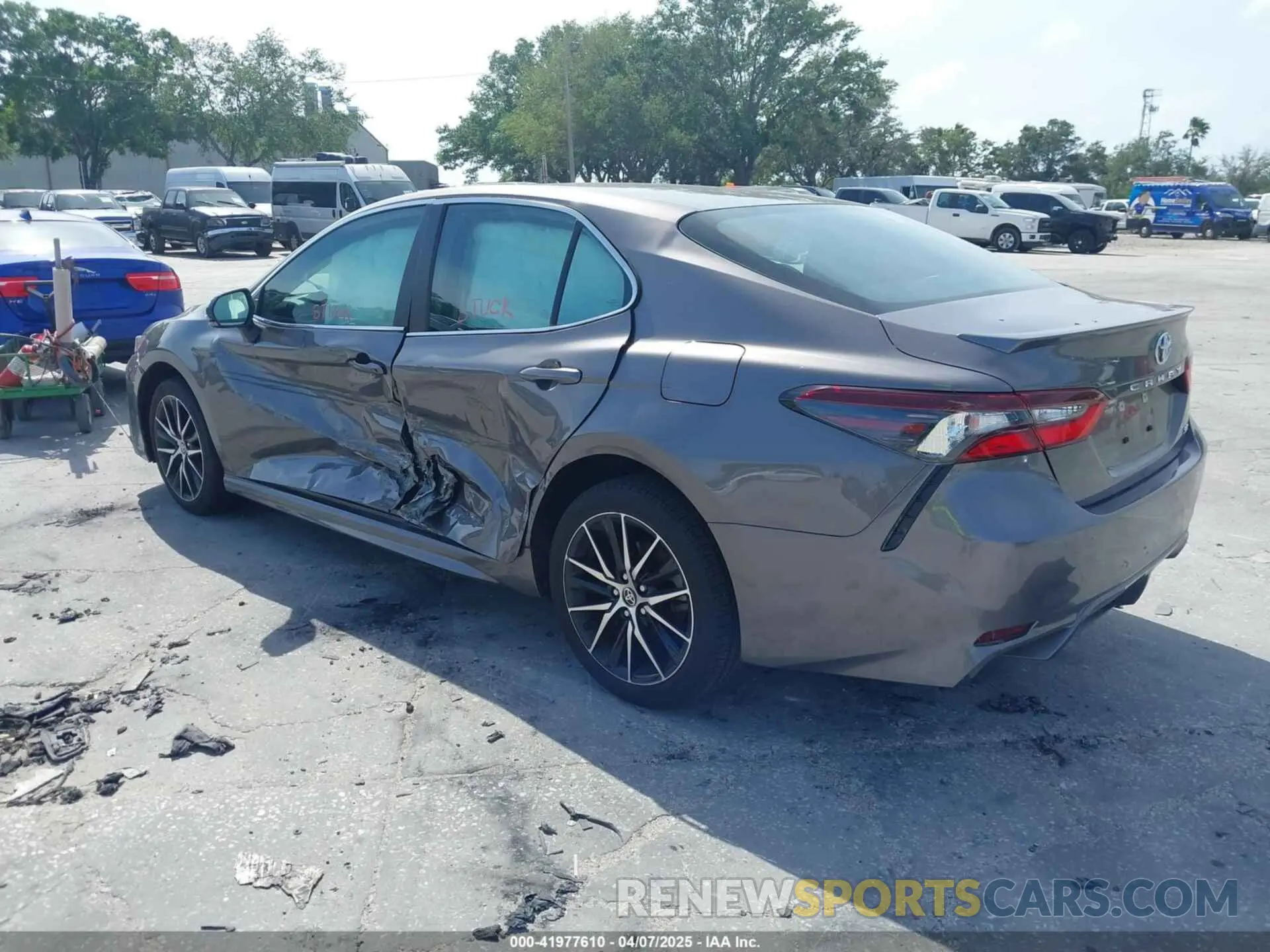 3 Photograph of a damaged car 4T1G11AK8RU901040 TOYOTA CAMRY 2024