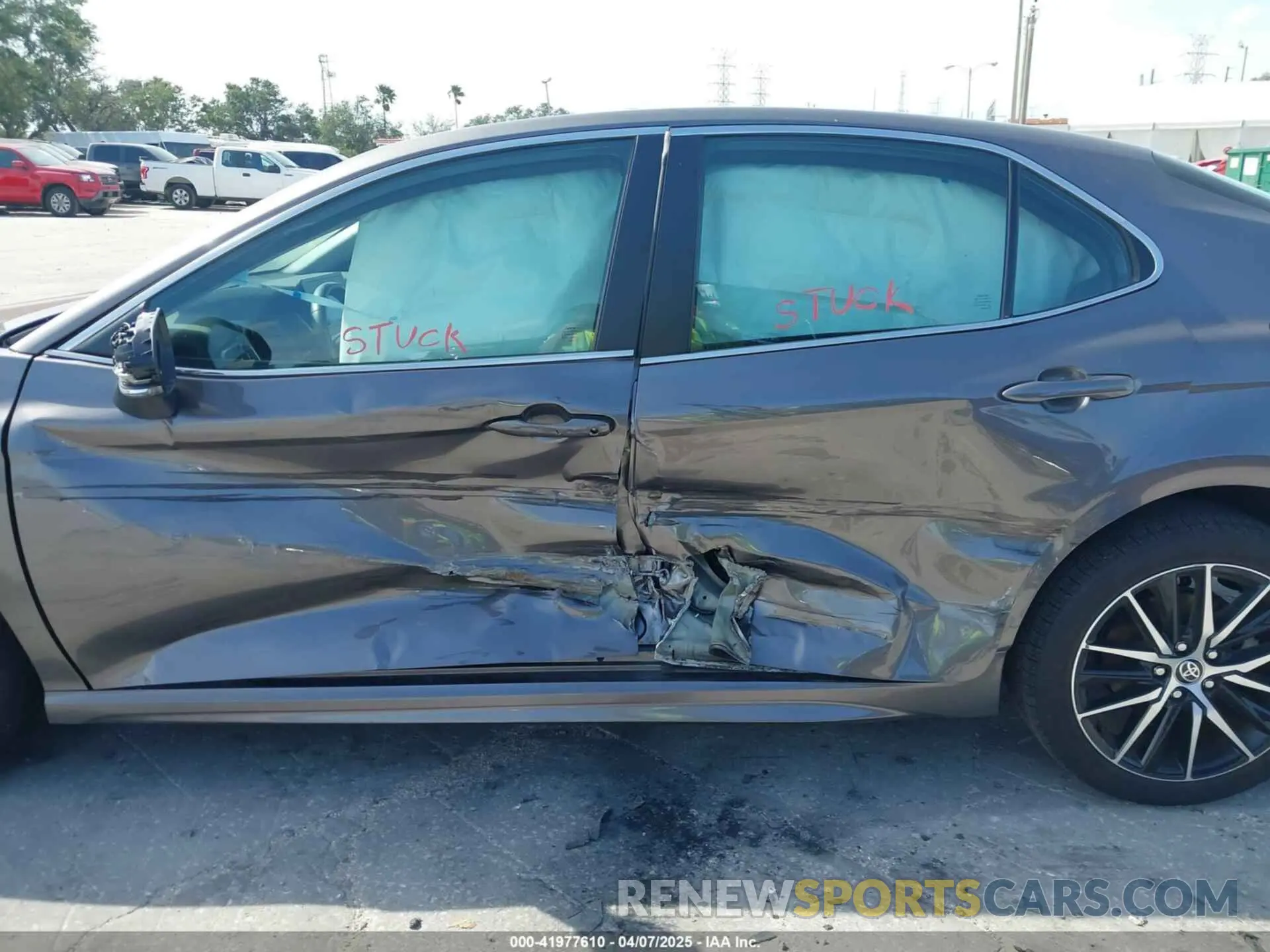 6 Photograph of a damaged car 4T1G11AK8RU901040 TOYOTA CAMRY 2024