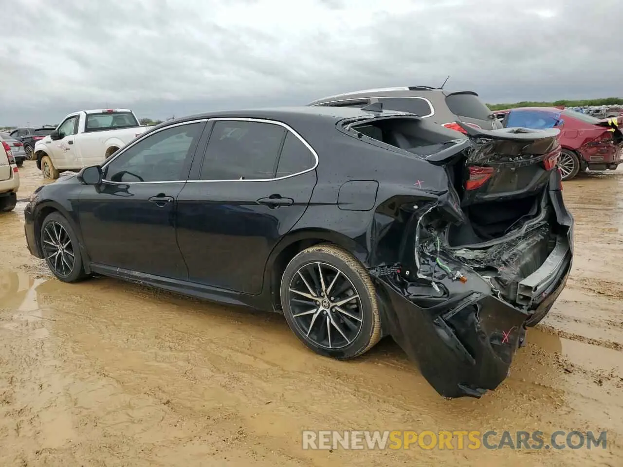 2 Photograph of a damaged car 4T1G11AK9RU189542 TOYOTA CAMRY 2024